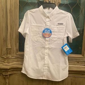 Columbia boys shirt NWT